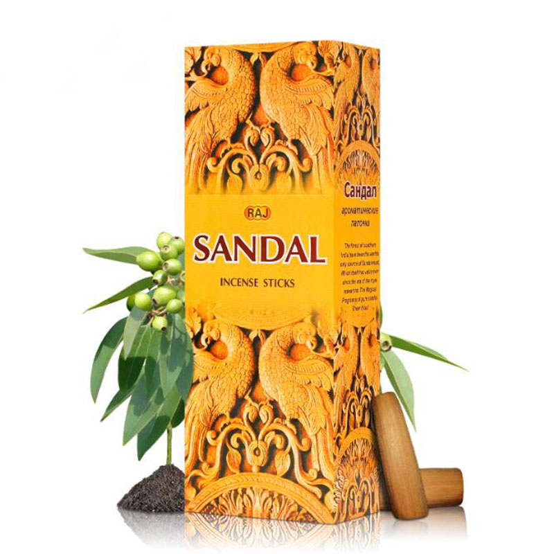 Candle Supplies India - インド香白檀フレーバースティック香老山白檀フレグランススティックアロマ香ヨガ瞑想用香り供給