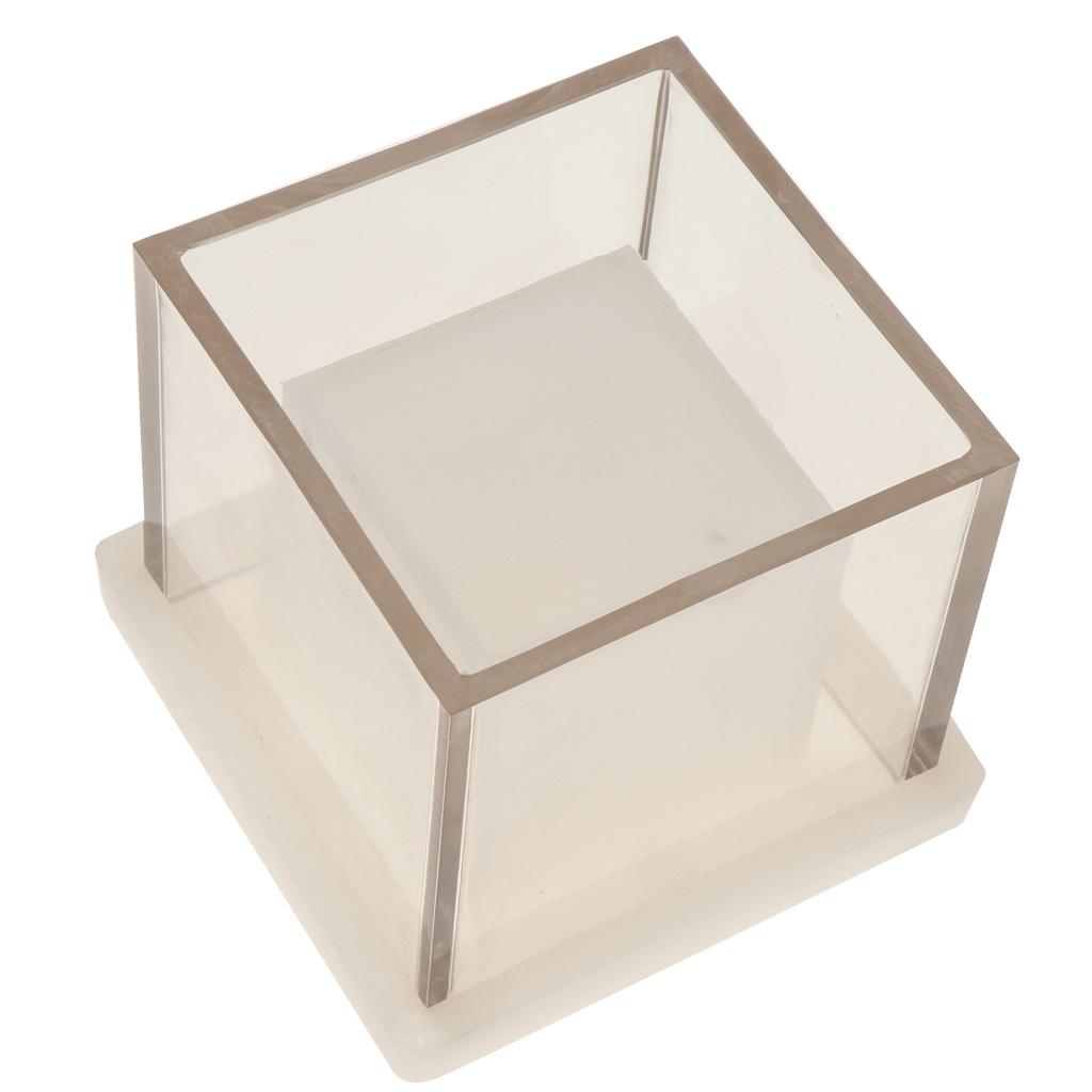 中空正方形ティーライト型プラスチック製高級キャンドル製造用キ - Luxury Candle Supplies Usa のレビューと価格