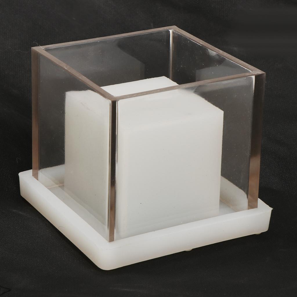 中空正方形ティーライト型プラスチック製高級キャンドル製造用キ - Luxury Candle Supplies Usa のレビューと価格