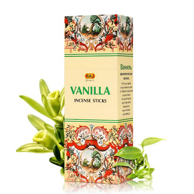 6 小箱インド香バニラフレグランススティック香アロマ線香屋内 - Candle Supplies India のレビューと価格