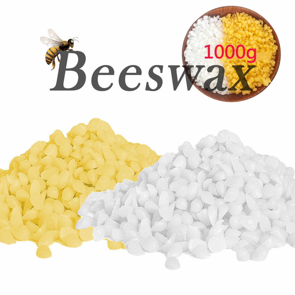 純粋な天然蜜蝋1000,100% g,追加されていない,大豆 - Candle Supplies To Make Candles のレビューと価格