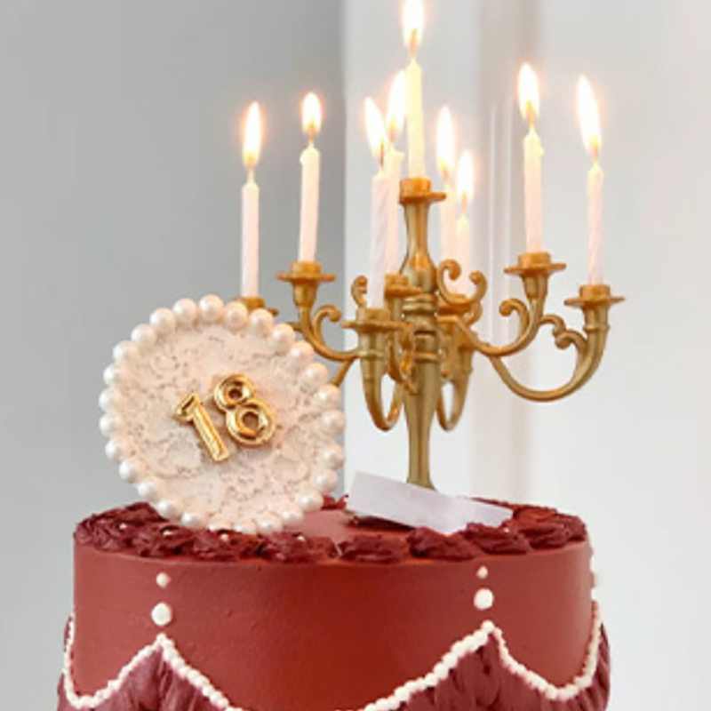 ケーキデコレーション燭台キャンドルベーキングレトロヨーロッパ - Luxury Candle Supplies Usa のレビューと価格