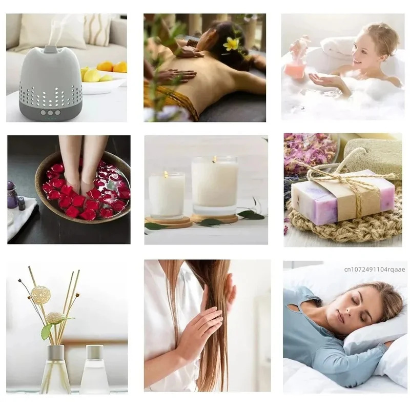 アロマセラピー 純粋な天然ブルーロータスフレグランスオイル  - Candle Making Supplies Fragrance Oils のレビューと価格