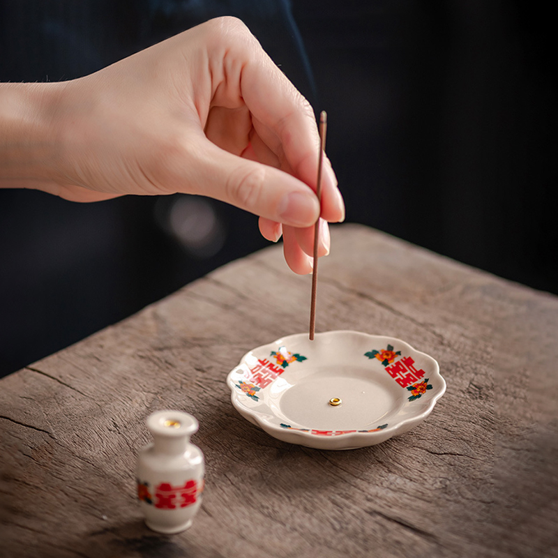2 in 1 中国香炉 セラミック製香炉 香棒用 家庭用室内 - Candle Fragrance Supplies のレビューと価格