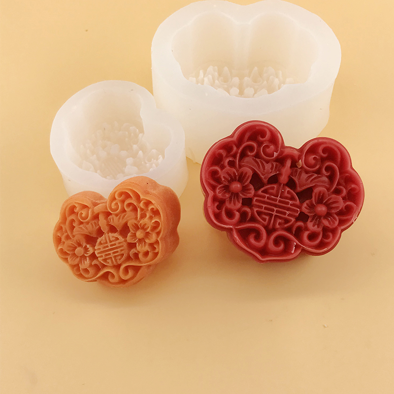 3D 如意ロックシリコーン型 DIY 食品安全材料ムースケー - Candle Supplies Eu のレビューと価格