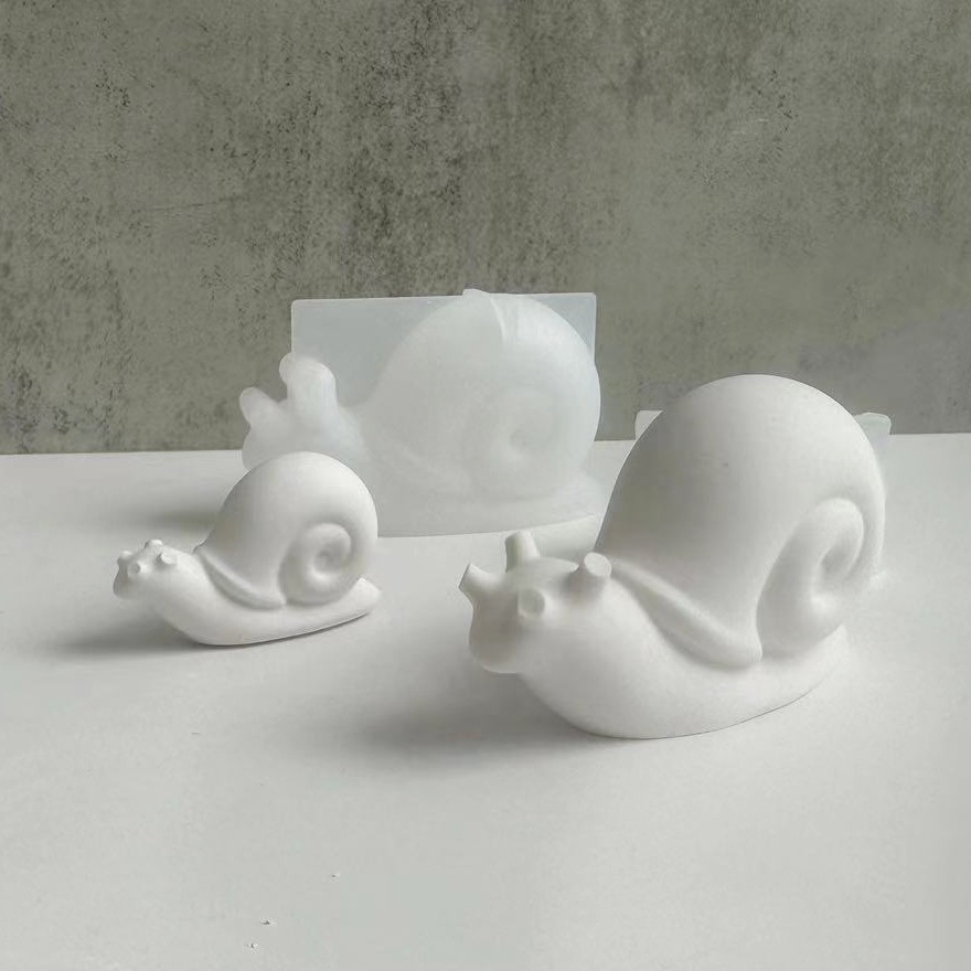 カタツムリ動物シリコーン型 DIY アロマキャンドル石鹸石膏 - Candle Supplies Shop のレビューと価格