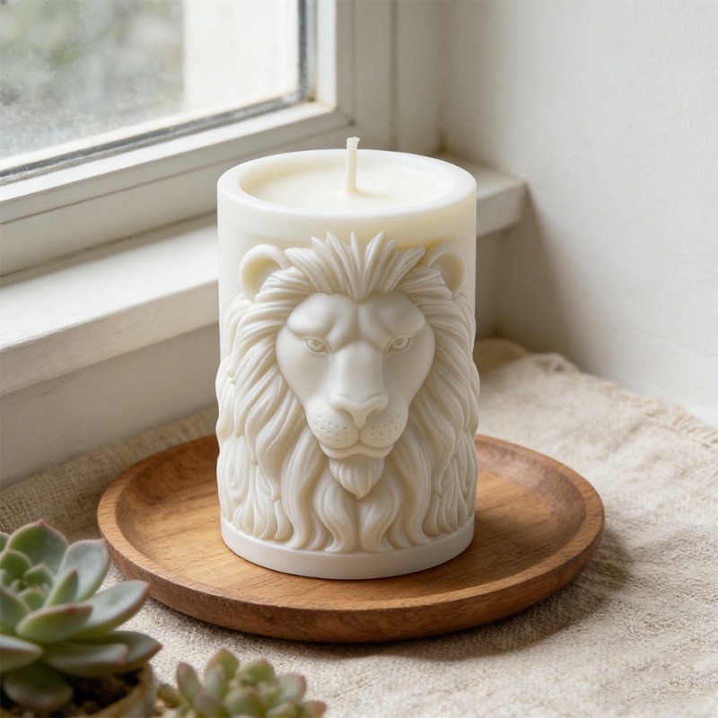 動物ライオンキャンドルモールドシリコンキャンドルモールド高級 - Luxury Candle Supplies Usa のレビューと価格
