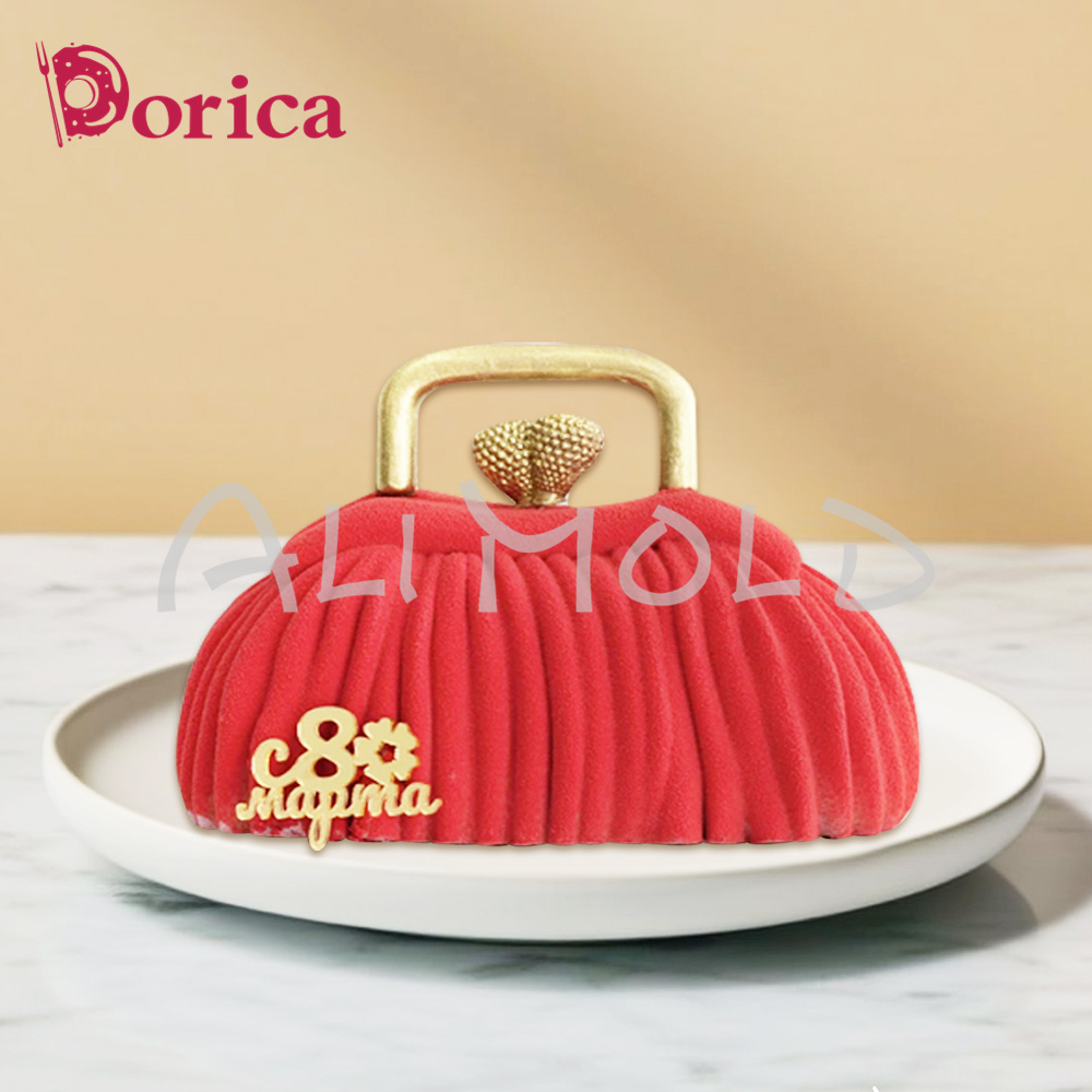 Dorica ファッションバッグシリコーン型チョコレートムー - Candle Supplies Eu のレビューと価格