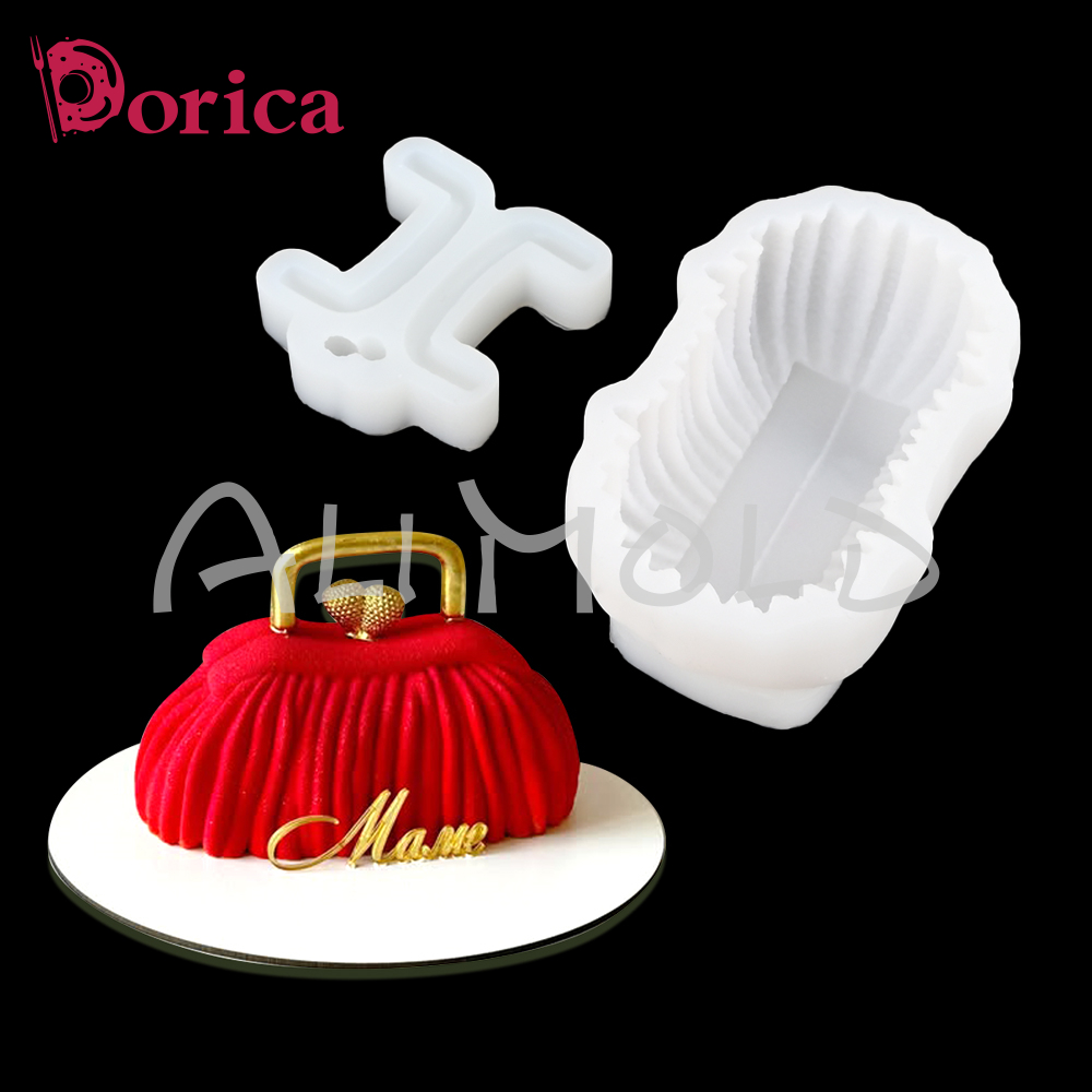 Dorica ファッションバッグシリコーン型チョコレートムー - Candle Supplies Eu のレビューと価格
