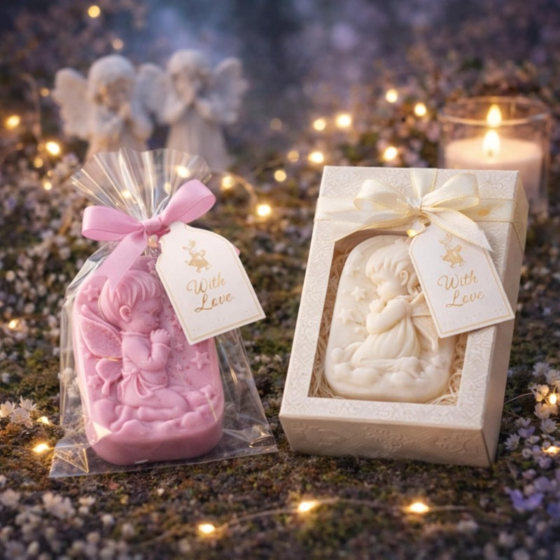 天使のシリコンモールド、石鹸作り用品、祈る妖精の赤ちゃんデザ - Candle Supplies To Make Candles のレビューと価格