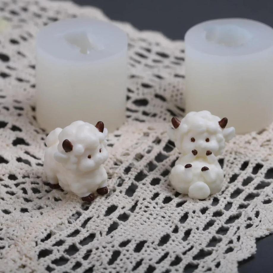 クリエイティブ漫画羊シリコーン型多機能石膏キャンドル作成型手 - Candle Supplies Eu のレビューと価格