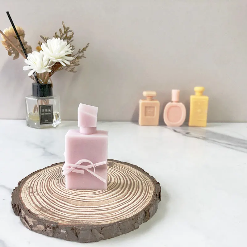 2 個ファッション香水ボトルシリコーンケーキ型チョコレートム - Candle Supplies Eu のレビューと価格