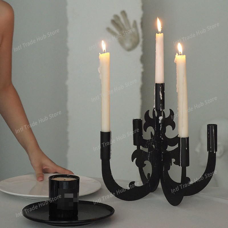 ヴィンテージキャンドルホルダーリビングルーム高級金属キャンド - Luxury Candle Supplies Usa のレビューと価格