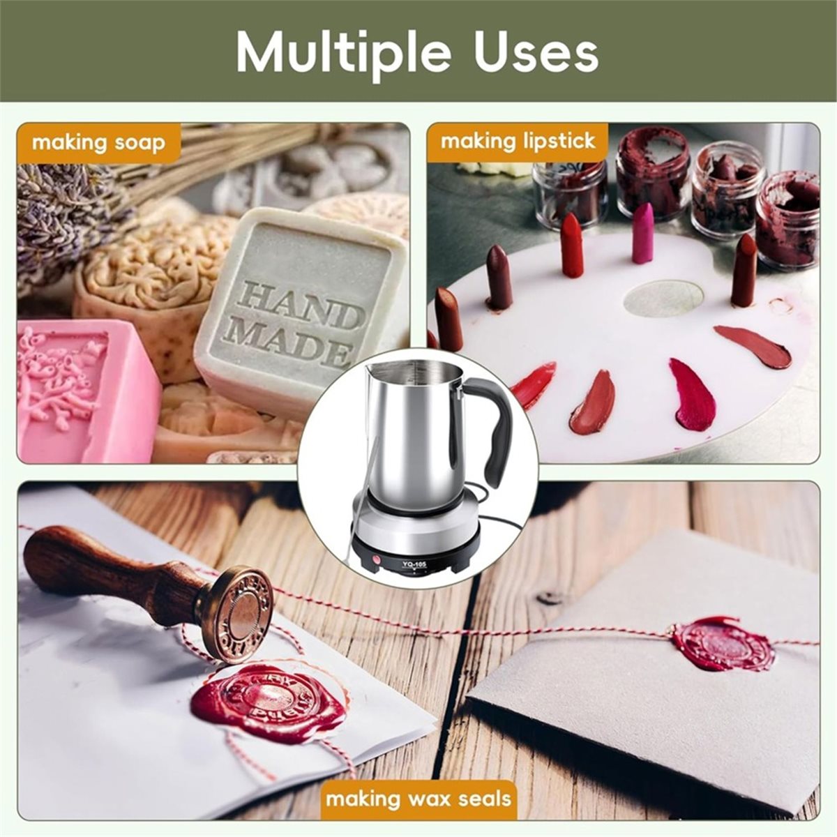 2026年新製品 ホットプレート付きキャンドル製作キット 初 - Candle Supplies Eu のレビューと価格